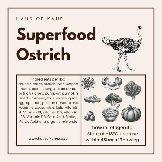 Haus of Kane Superfood Ostrich