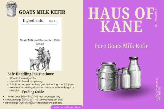 Haus of Kane Goats Milk Kefir