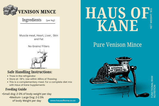 Haus of Kane Venison Mince