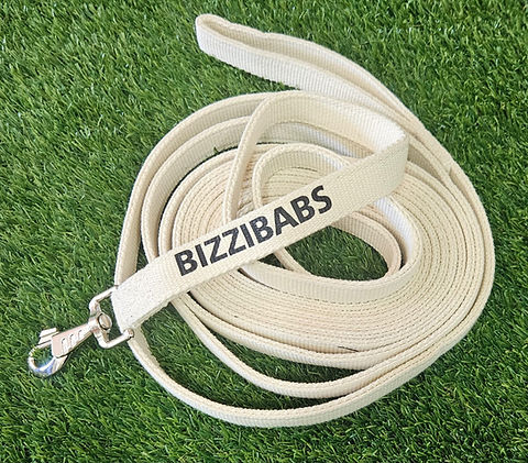 Bizzibabs Cotton Web Leash 1.8m or 3.6m